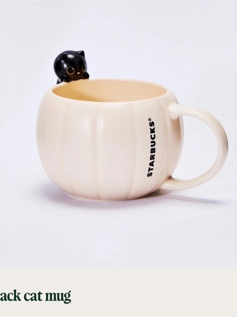 🔴Starbucks Black Cat Mug
